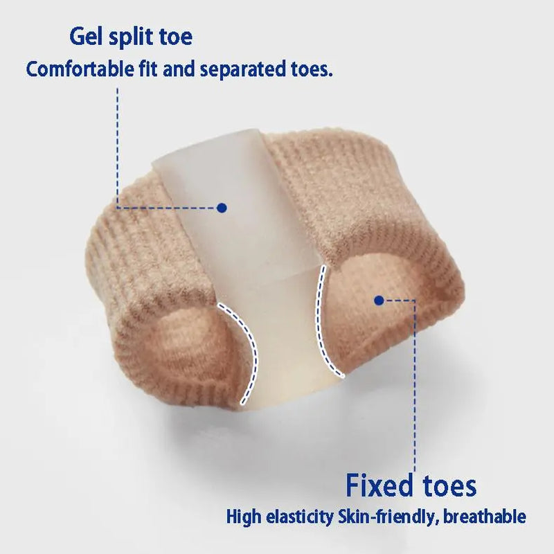 Bunion Reliever – Comfortable & Durable Bunion Support for Walking, Running, Hiking Shoes, Pain Relief for Daily Use，2 Pack Toe Separator