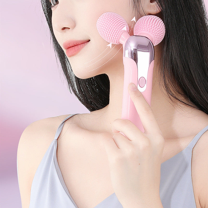 Facial Cleansing and Face Slimming Roller Vibration Facial Beauty