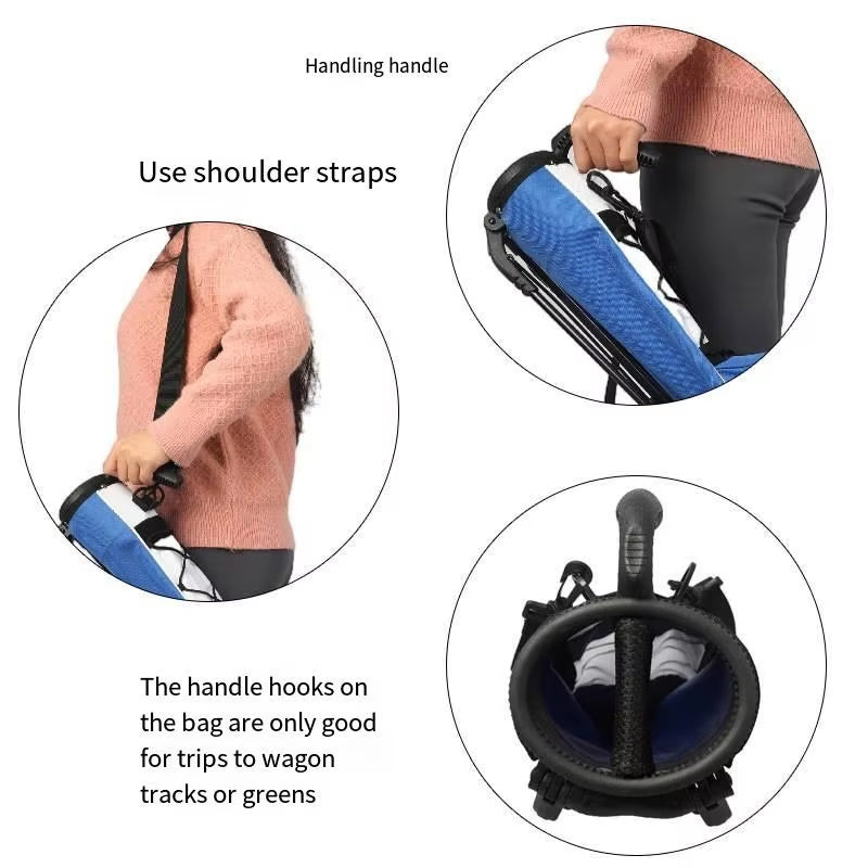 Golf Stand Bag Lightweight Golf Carry Bag with Holder Professional Golf Club Bag for Men Driving Range Golf Supplies Equipment