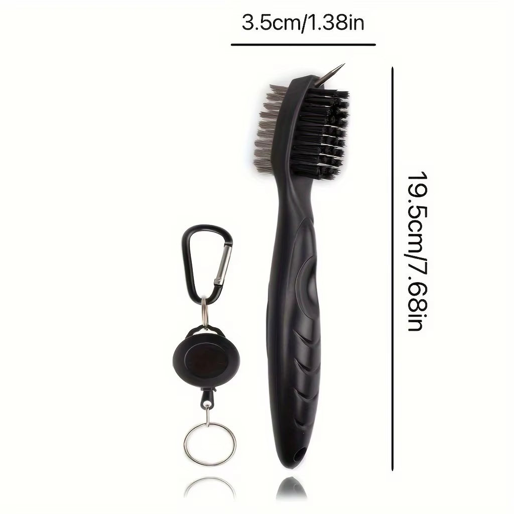 1Pc Golf Club Brush, Golf Cleaning Brush, Golf Club Cleaner Brush, Golf Club Scrubber, Golf Club Cleaning Kit