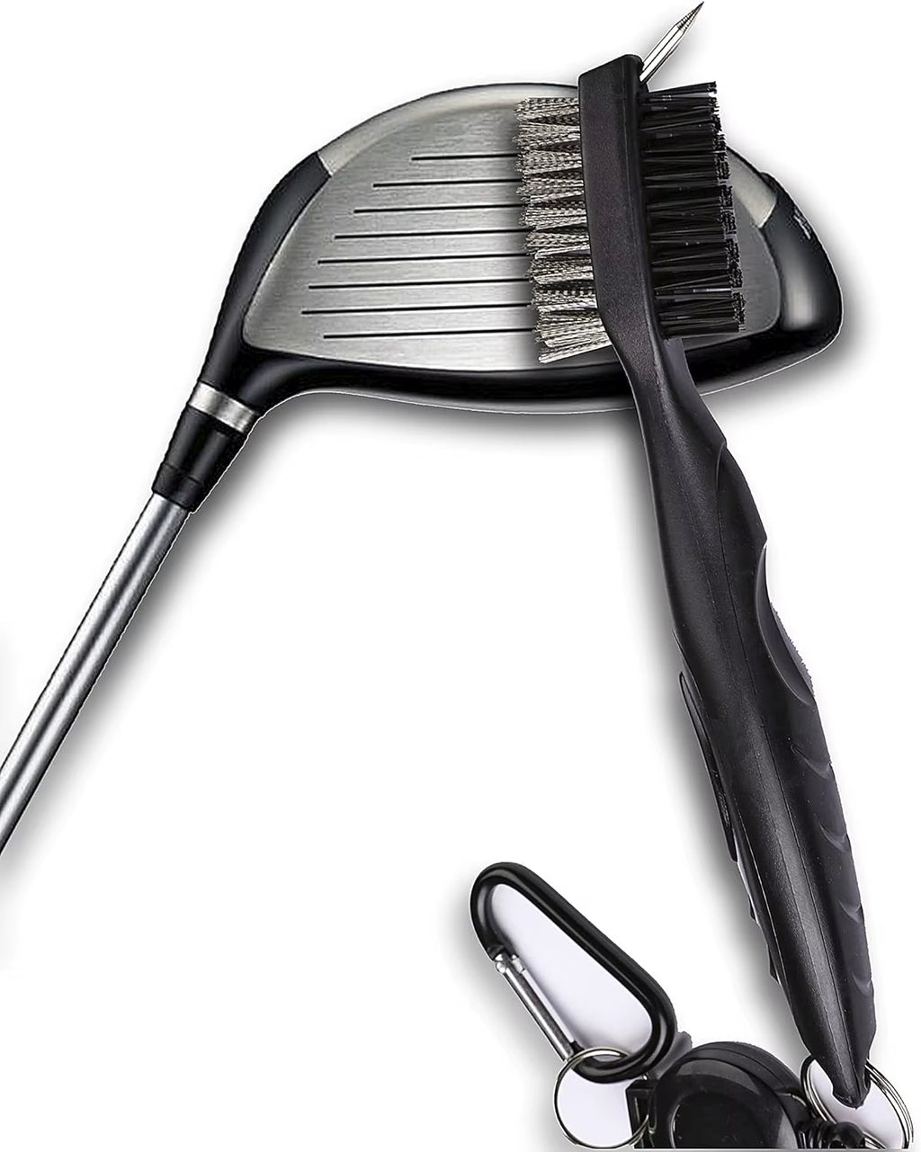 1Pc Golf Club Brush, Golf Cleaning Brush, Golf Club Cleaner Brush, Golf Club Scrubber, Golf Club Cleaning Kit