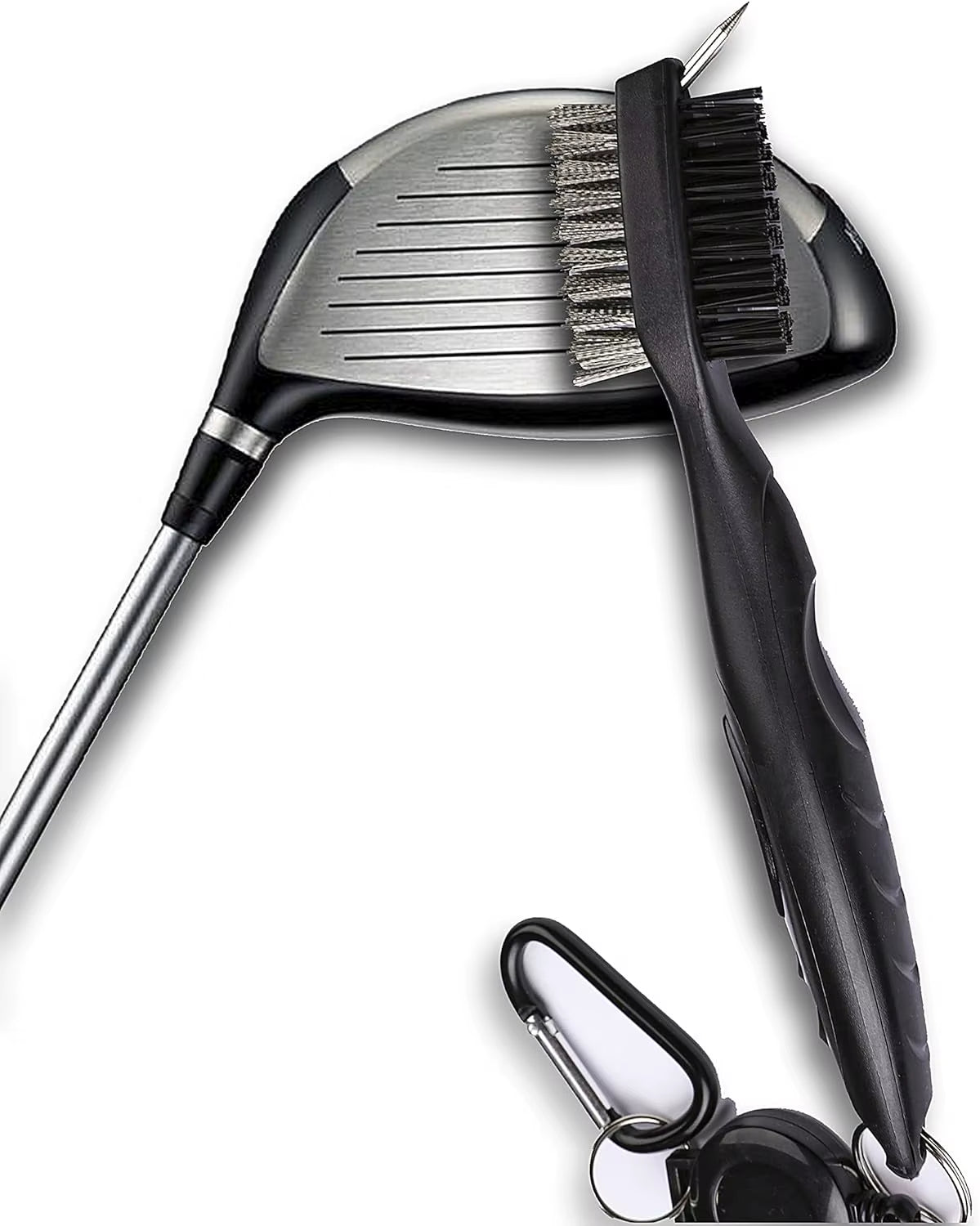 1Pc Golf Club Brush, Golf Cleaning Brush, Golf Club Cleaner Brush, Golf Club Scrubber, Golf Club Cleaning Kit