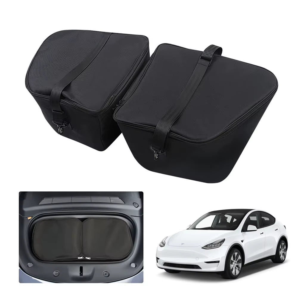 Frunk Cooler Insulated Storage for Tesla New Model Y Juniper 2025 2026 Model 3+ Highland Front Trunk Organizer Bag with Straps