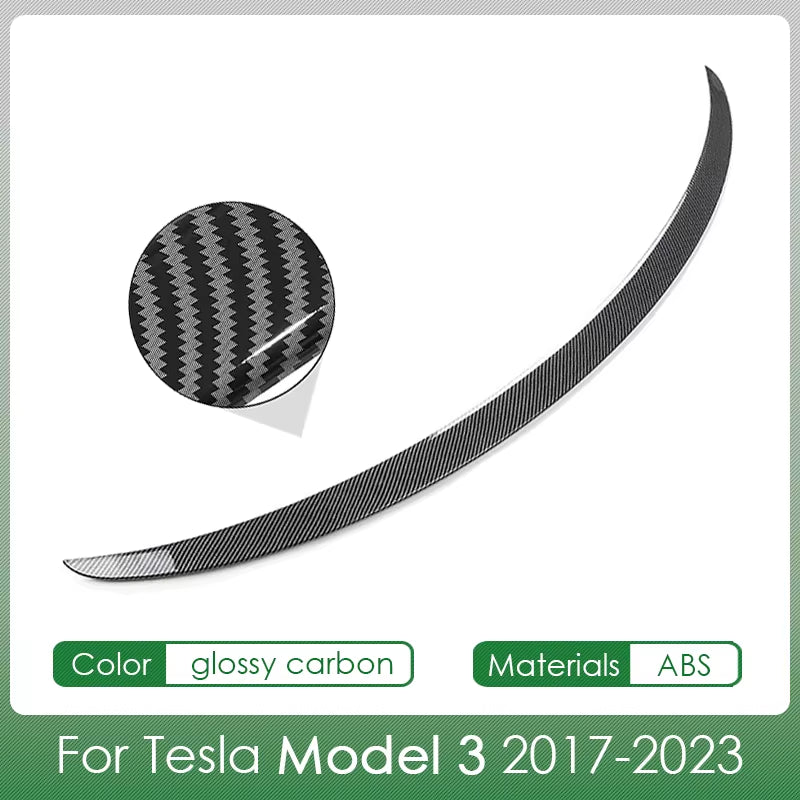 Spoiler for Tesla Model Y Juniper Accessories Spoilers Wings for Tesla Model 3 Highland Accessories 3/Y 2017-2026 ABS Material
