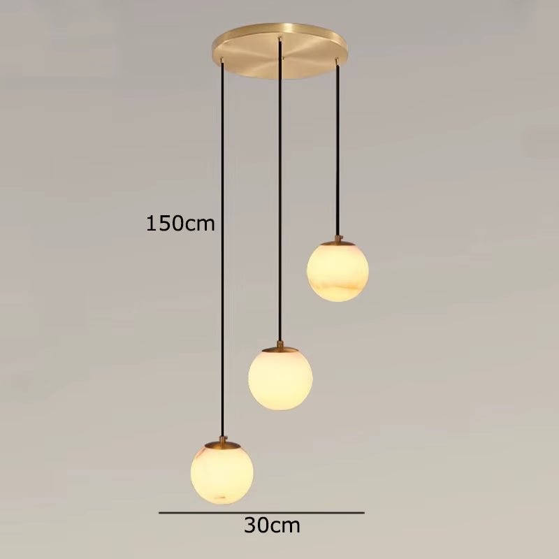 Modern Home Decor Led Lights Pendant Light Lamps Forstaircase Chandeliers for Living Room Hanging Light Indoor Lighting