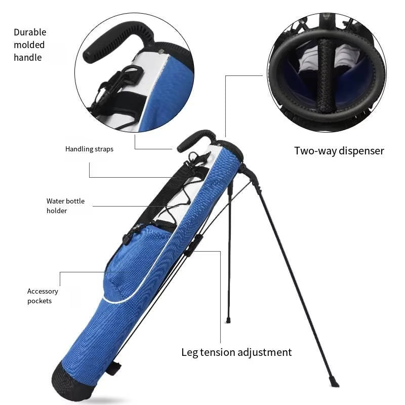 Golf Stand Bag Lightweight Golf Carry Bag with Holder Professional Golf Club Bag for Men Driving Range Golf Supplies Equipment