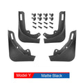 Mud Flaps for Tesla 2020 - 2024 2025 Model Y Juniper Splash Guards Fender No Drilling No Tape All Weather Mudflaps Accessories