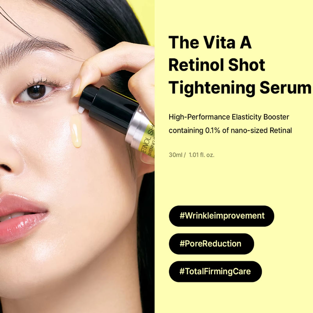 Korean Retinol Tightening Face Serum Firming Wrinkles Eye Cream Hydrating Remove Dark Circles Moisturizer Beauty Skin Care