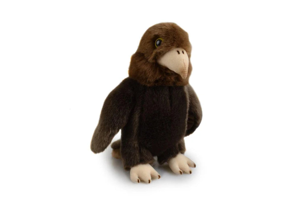 18Cm Lil Friends Eagle Kids Animal Soft Plush Stuffed Toy Brown 3Y+