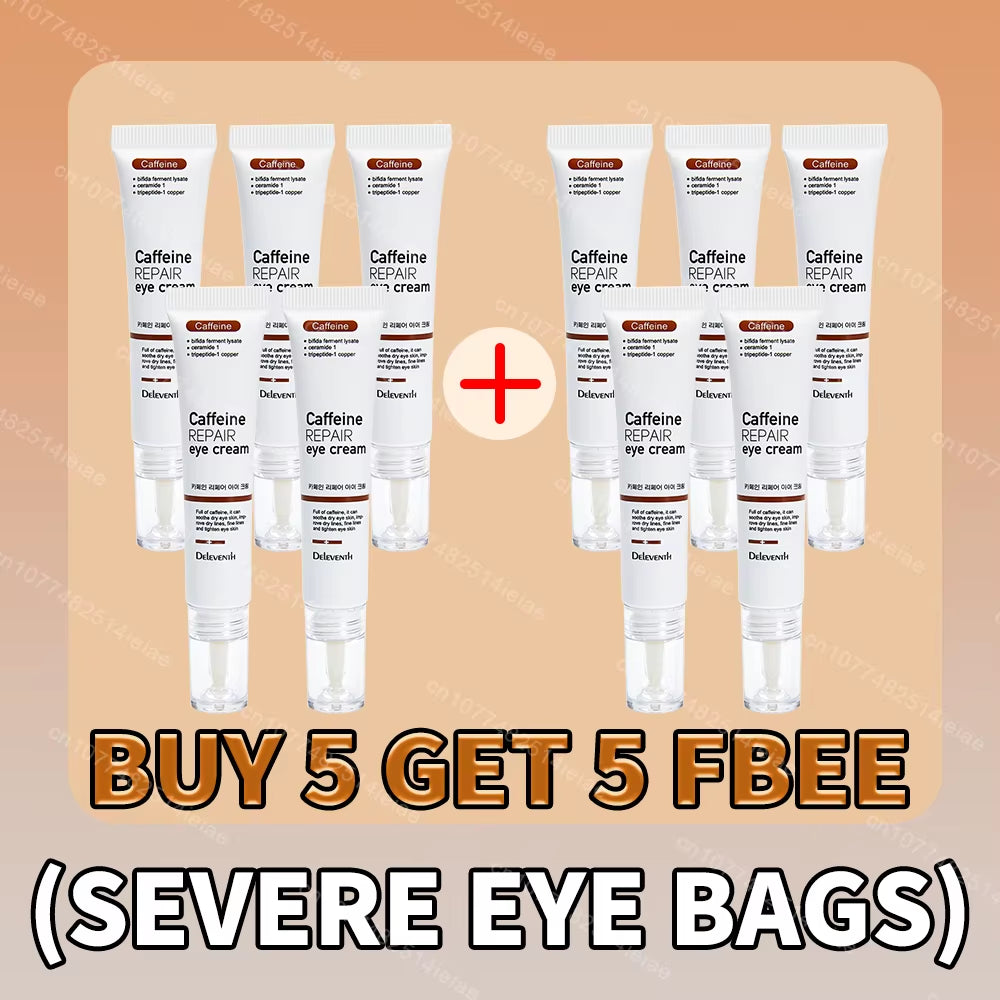 Instantly Removes under Eye Bags, Reduces Fine Wrinkles, Improves Skin Elasticity, Eliminates Dark Circles, Brightens the Eye Ar