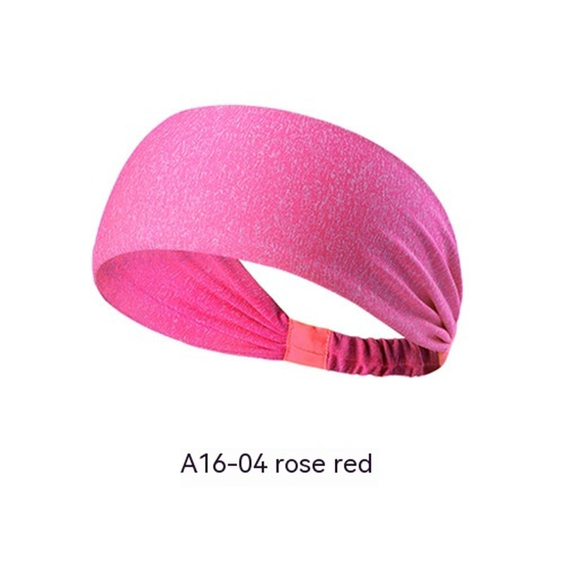Quick-Drying Antiperspirant Yoga Hair Band for Women