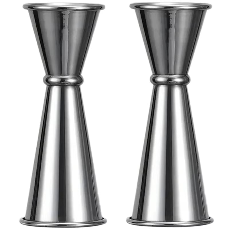 New Cocktail Wine Shaker Measure Cup 30/60Ml Stainless Steel Double Shot Drink Spirit Measure Jigger Kitchen Supplies Tools Bar