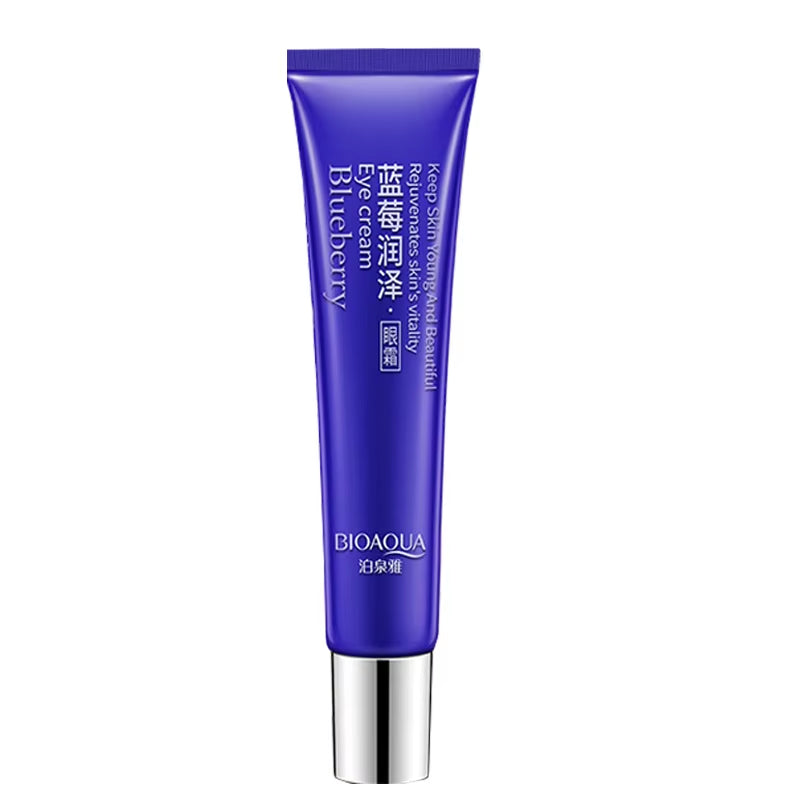 BIOAQUA Blueberry Lighting Eye Cream Moisturizing Eye Gel Remove Eye Bag anti Puffiness Dark Circles Removal anti Wrinkles Care