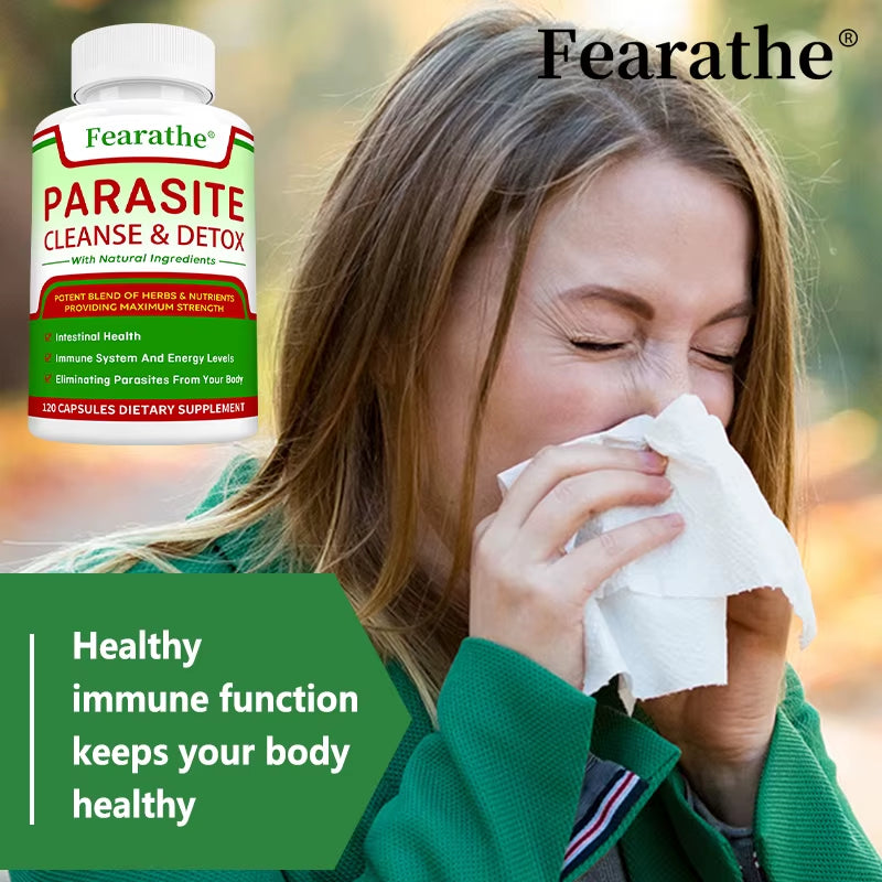 Parasite Cleanse - Bowel Cleansing Supplement, Digestive Health, Immune Health, Parasite Removal, Natural Gut Health