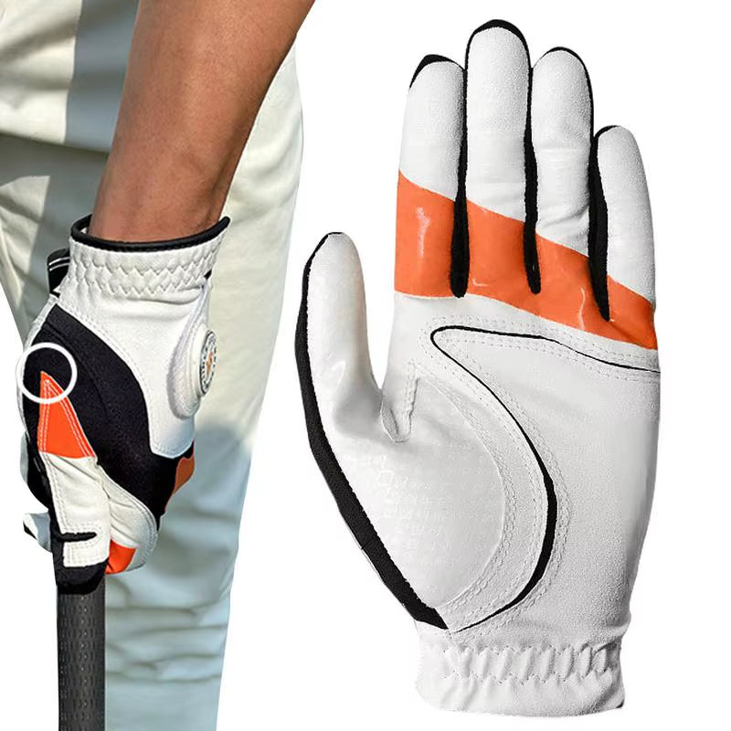 Left Hand Golf Gloves Grip Trainer Reduce Golf Hook Ball Corrector Gloves Golf Chipping Correction Gloves for Golf Training