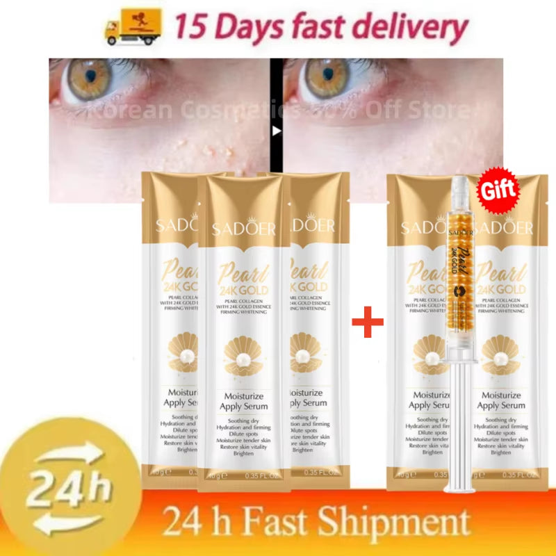 Fat Granules Removal Eye Serum anti Dark Circle Eye Bags Fade Fine Line Essence Anti-Puffiness Moisturizing Skin Care Products