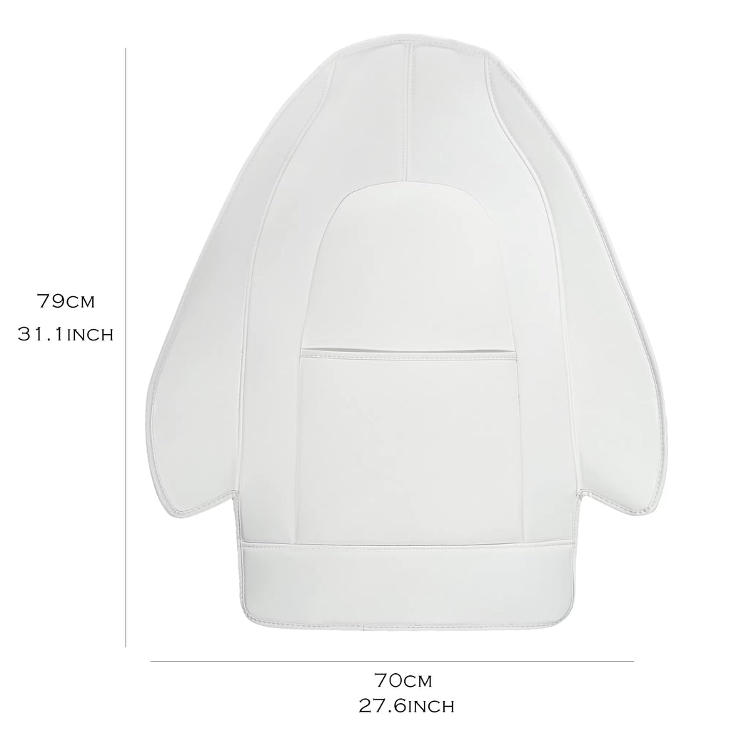 For Tesla Model 3 Model Y Seat Back Kick Protector Backseat Kick Mats for Kids Extra Organizer Pocket