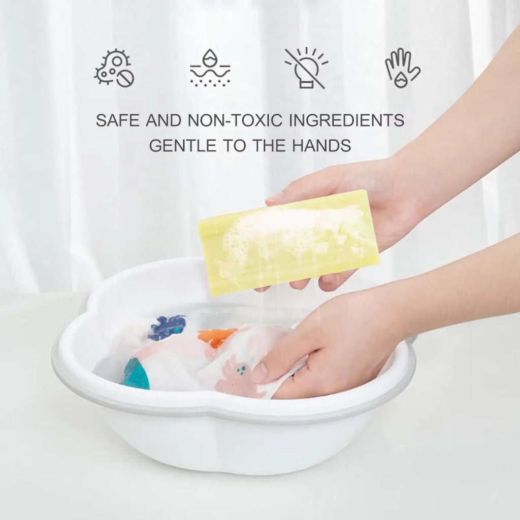 1-3Pcs Underwear Cleaning Soap Bar Natural Laundry Soap Remover Clean Old Soap for Deep Cleaning Removing Odors and Stains