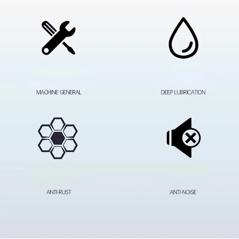 Multi-Function Rust Removal Spray-180Ml Forlubrication, Rust Prevention & Noise Reduction