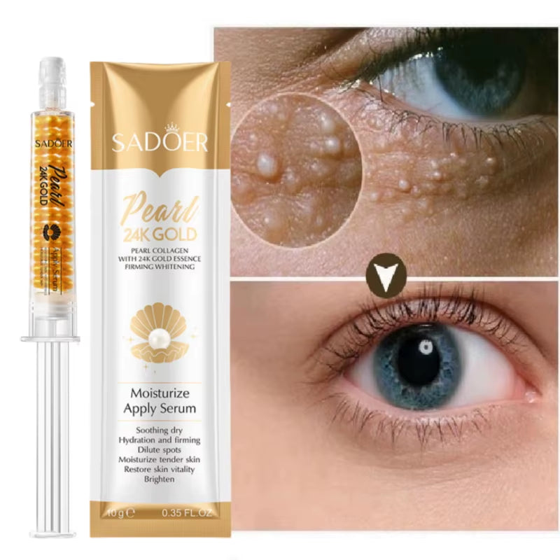 Fat Granules Removal Eye Serum anti Dark Circle Eye Bags Fade Fine Line Essence Anti-Puffiness Moisturizing Skin Care Products
