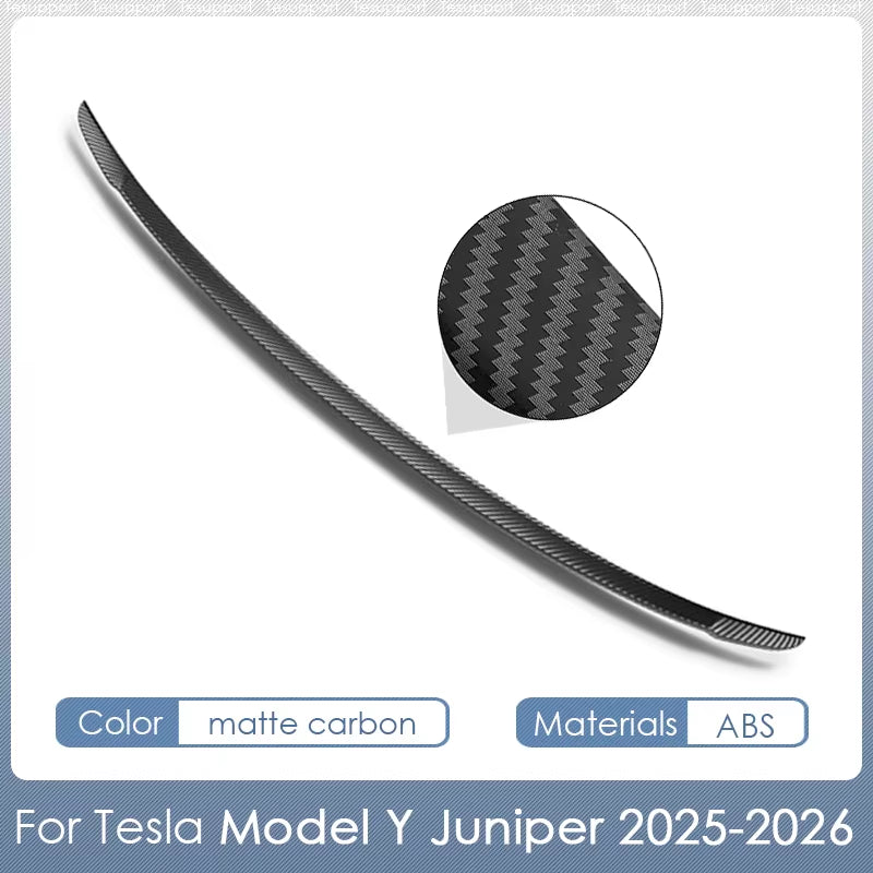 Spoiler for Tesla Model Y Juniper Accessories Spoilers Wings for Tesla Model 3 Highland Accessories 3/Y 2017-2026 ABS Material