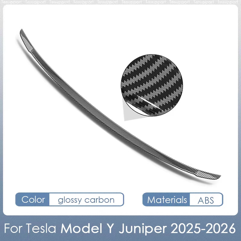 Spoiler for Tesla Model Y Juniper Accessories Spoilers Wings for Tesla Model 3 Highland Accessories 3/Y 2017-2026 ABS Material