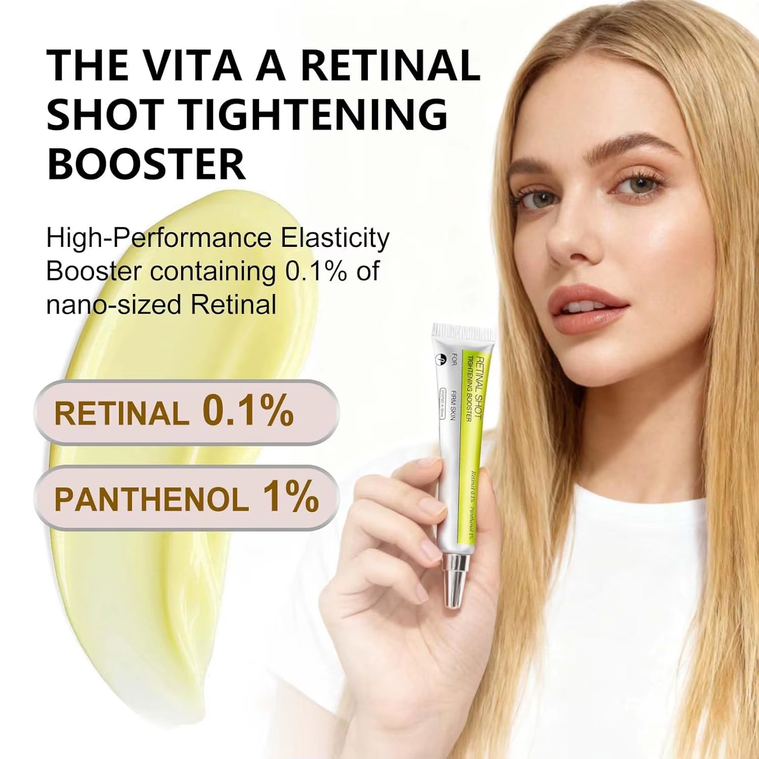 Korean Retinol Tightening Face Serum Firming Wrinkles Eye Cream Hydrating Remove Dark Circles Moisturizer Beauty Skin Care