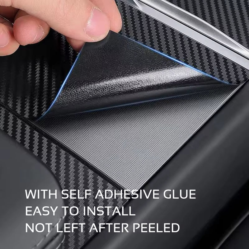 For Tesla Model 3 Highland Y Juniper 2024-2026 Center Console Cover Protector Sticker Central Control Panel Film Car Accessories