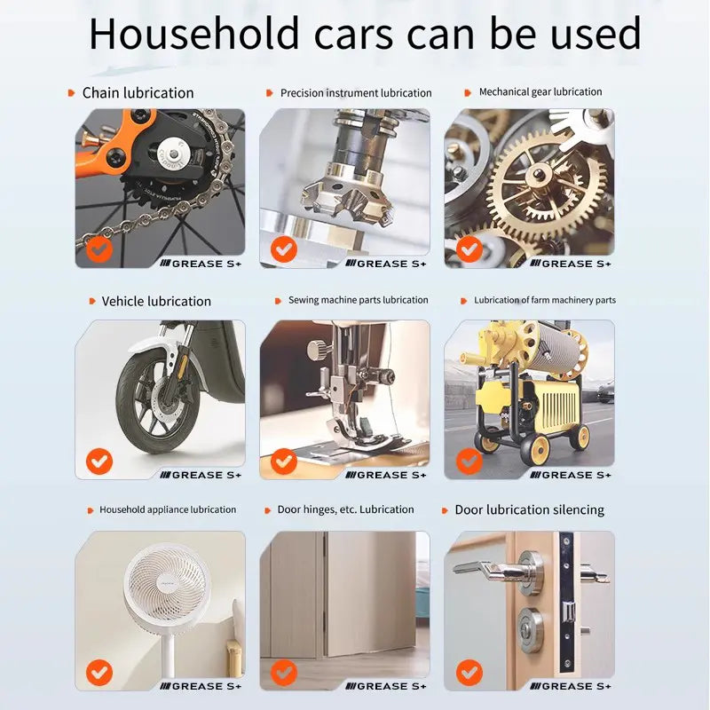 Multi-Function Rust Removal Spray-180Ml Forlubrication, Rust Prevention & Noise Reduction