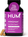 Wing Man Liver Support Supplement with Milk Thistle, Dandelion Root Powder & Artichoke Leaf Extract for Liver Health & Function Support, Milk Thistle Supplement Helps Flush Out Toxins, 60 Capsules