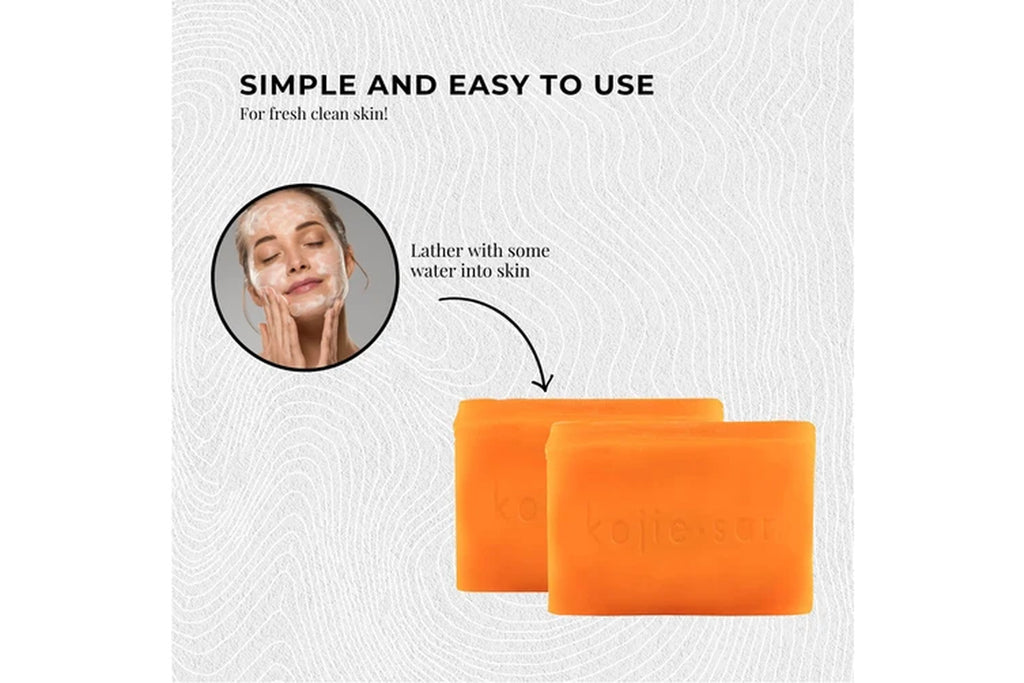10X 135G Kojie San Soap Bar - Original Kojic Acid Bars