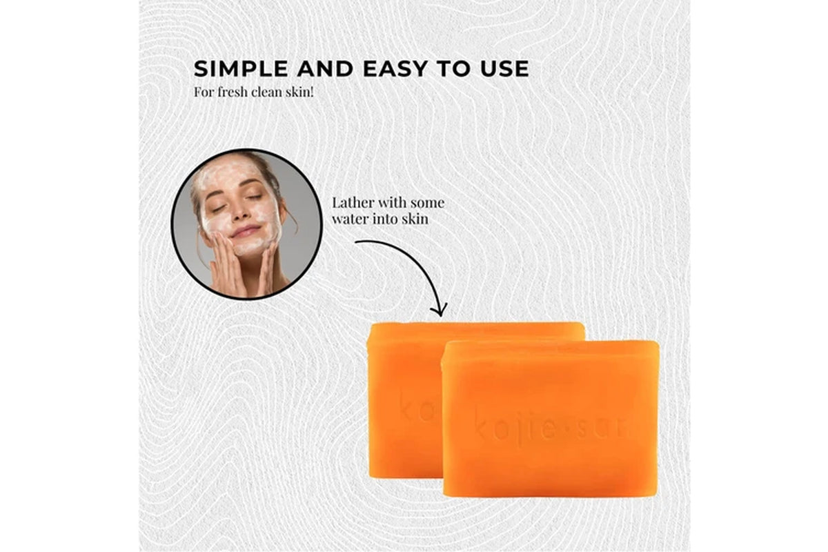10X 135G Kojie San Soap Bar - Original Kojic Acid Bars