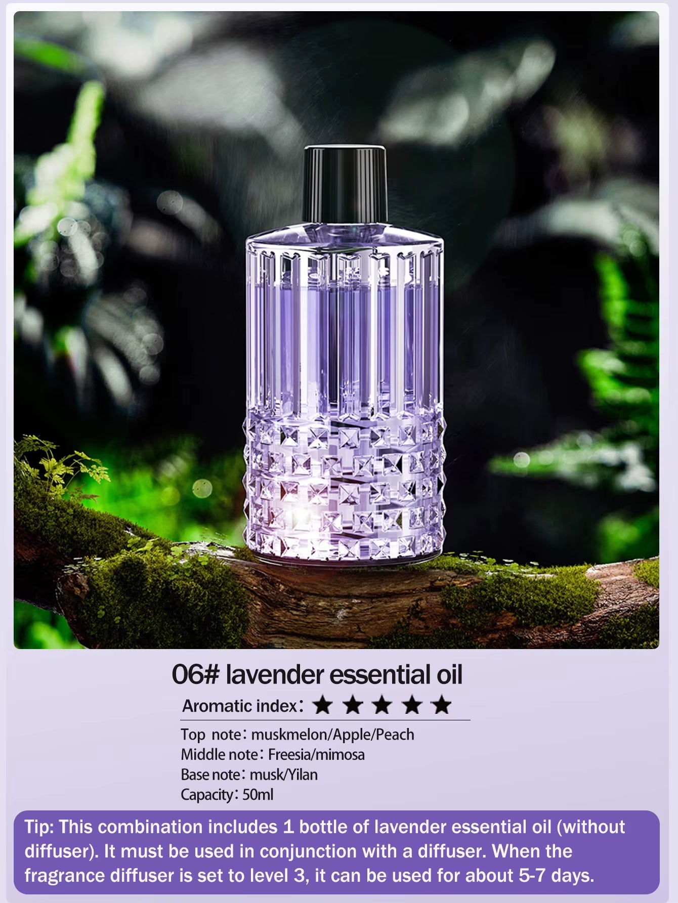 Multi-Functional Rechargeable Portable Aroma Diffuser Essential Oil Diffuser Timer Air Freshener Car Home Living Room Bathroom