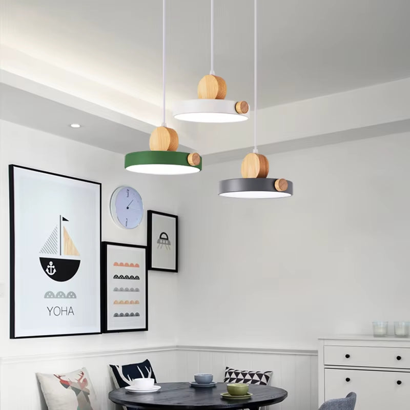 Household Appliances Chandelier Modern LED Chandelier Three-Tone Lighting Home Living Room Room Decoration Lighting Chandelier