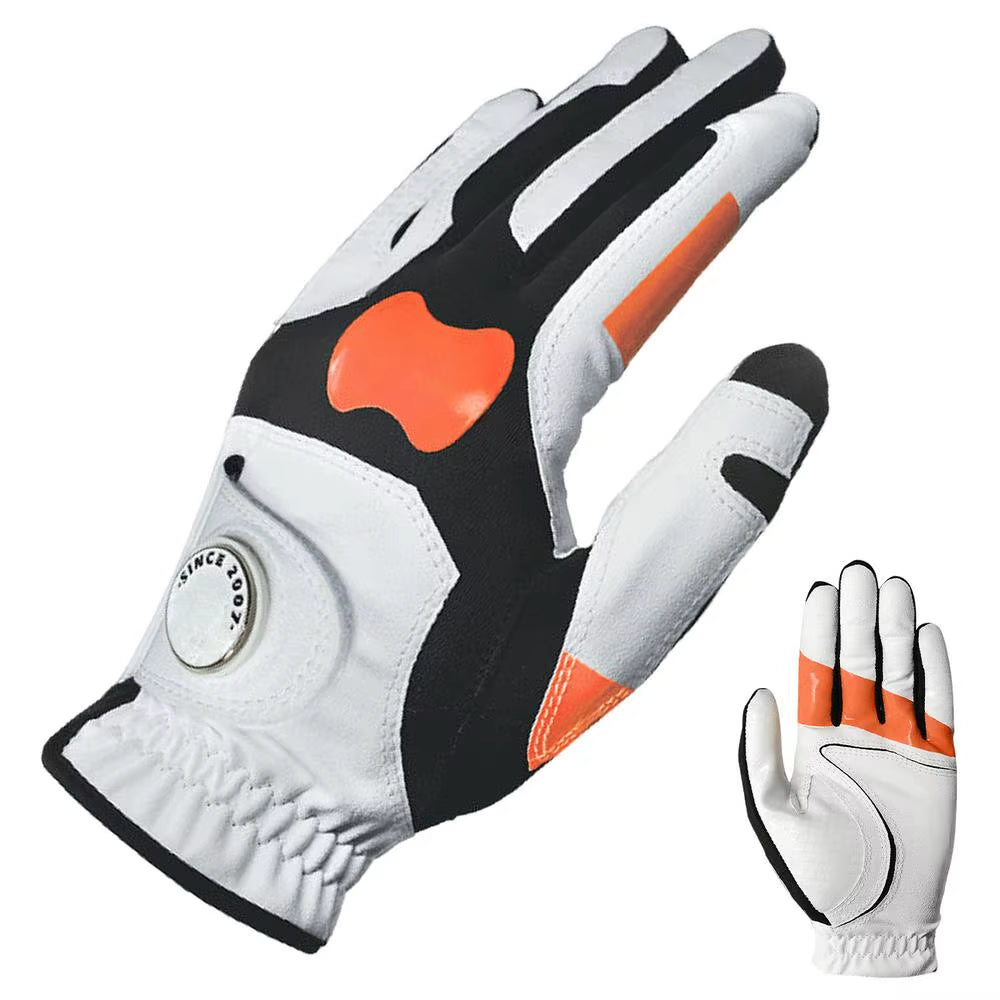 Left Hand Golf Gloves Grip Trainer Reduce Golf Hook Ball Corrector Gloves Golf Chipping Correction Gloves for Golf Training
