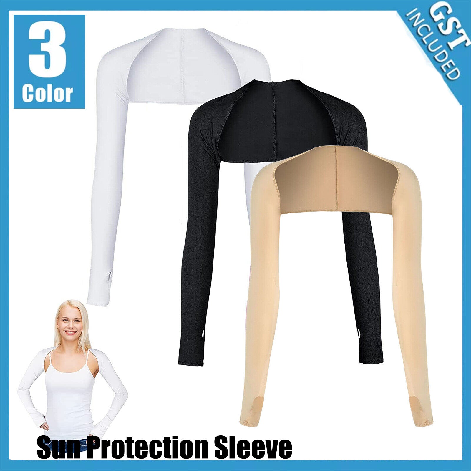Cooling Shawl Arm Sleeves Sun Uv Protection Cooler Shrug Comfortable Breathable