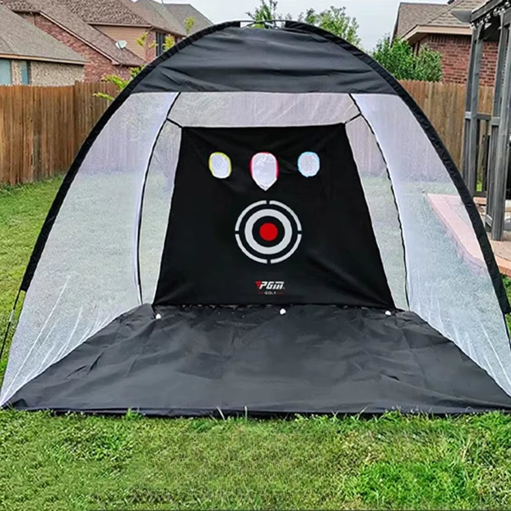 2M Indoor & Outdoor Golf Cutting Net, Golf Hitting Net , Target Cloth, Ideal Golf Training Equipment Golf Training Aids