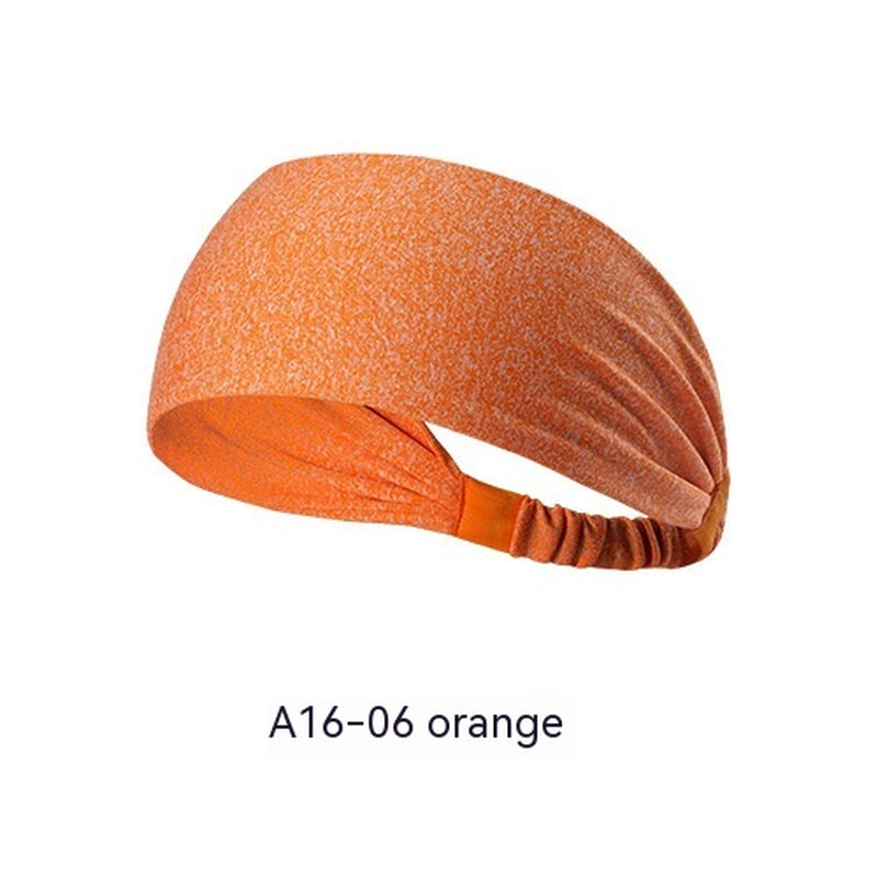 Quick-Drying Antiperspirant Yoga Hair Band for Women