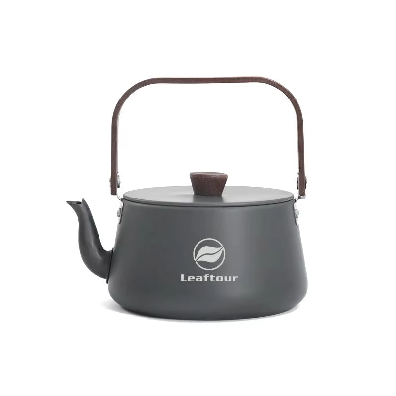 1.1L Lightweight Aluminum Alloy Portable Camping Kettle for Boiling Water