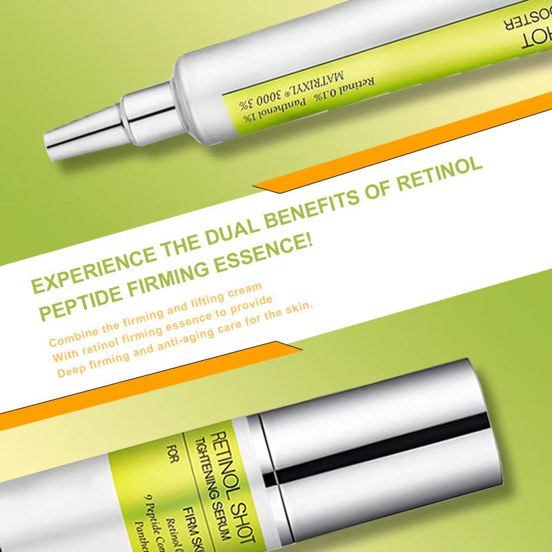 Korean Retinol Tightening Face Serum Firming Wrinkles Eye Cream Hydrating Remove Dark Circles Moisturizer Beauty Skin Care