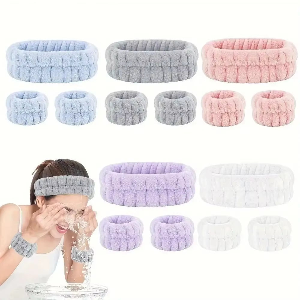High Elastic Makeup Belt Facial Cleanser Bracelet Set - Facial Cleanser, Mask, Skincare Products