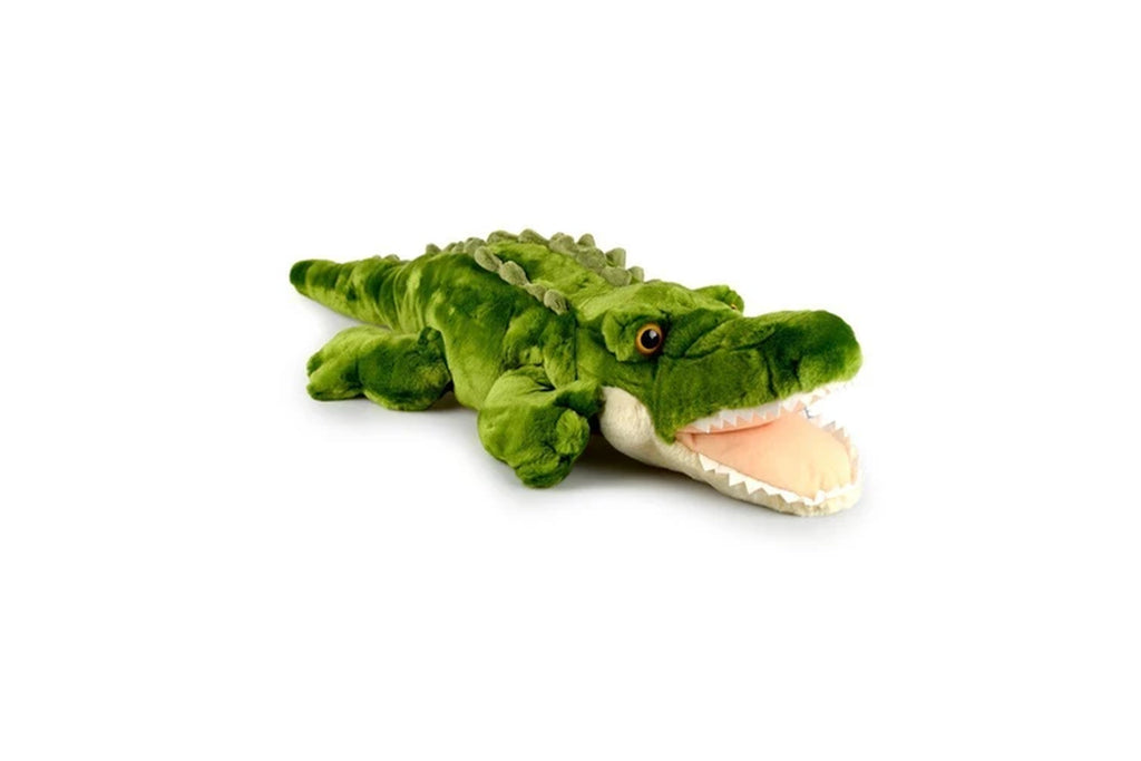 45Cm Snappy Crocodile Kids Animal Soft Plush Stuffed Toy Green 3Y+