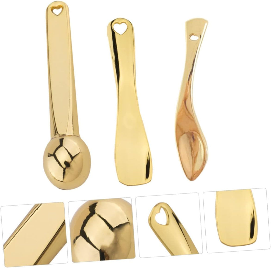 3Pcs Eye Stick Zinc Alloy Eye Massager Stick Skin Care Massage Tool for Face