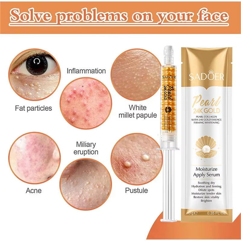 Fat Granules Removal Eye Serum anti Dark Circle Eye Bags Fade Fine Line Essence Anti-Puffiness Moisturizing Skin Care Products