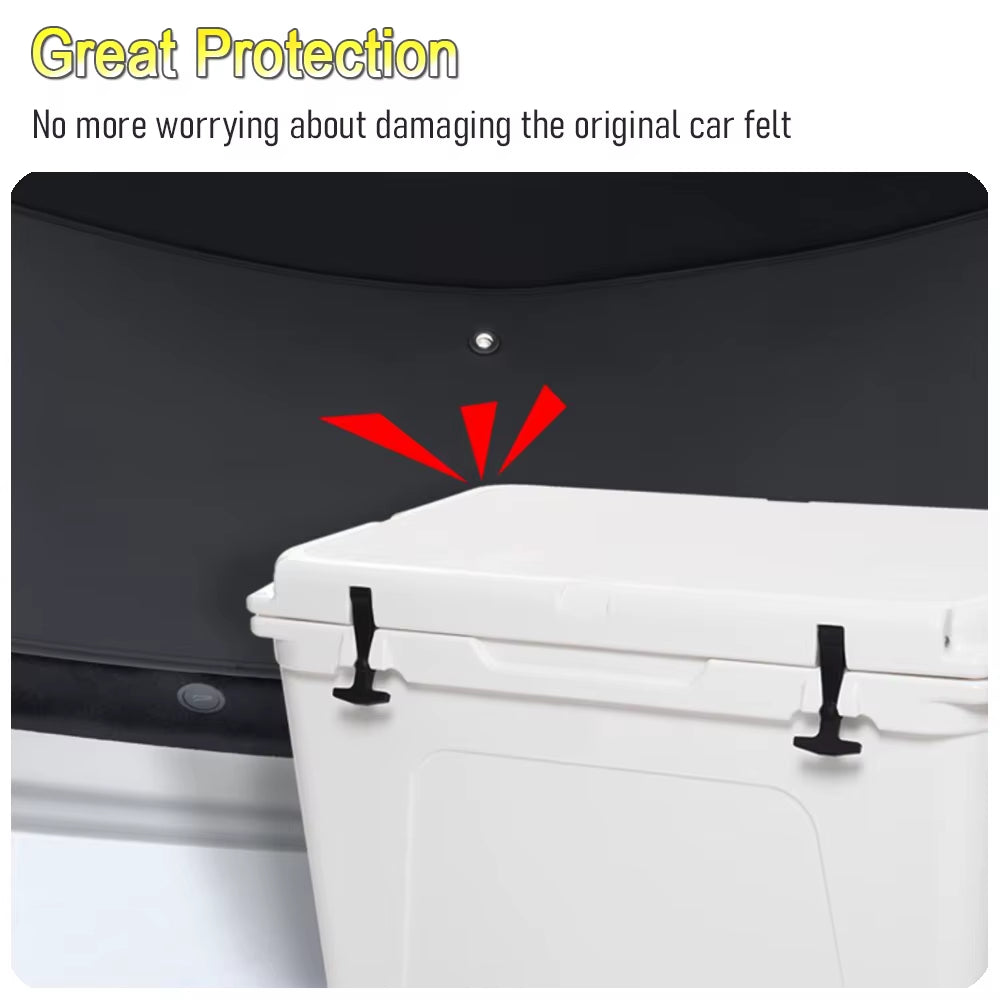 Anti-Dirty Rear Trunk Mat Leather Pad for Tesla Model Y Juniper 2025 2026 Accessories Trunk Tailgate Door Sill Protective Guard