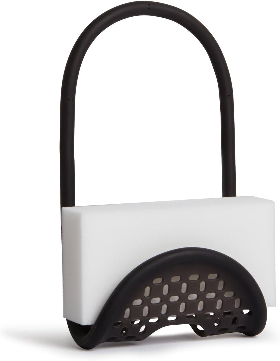 1004294-040 Sling Flexible Sink Caddy, Non-Slip – Holds Sponge, Scrubbing Brush or Dishrag, Black Kitchen