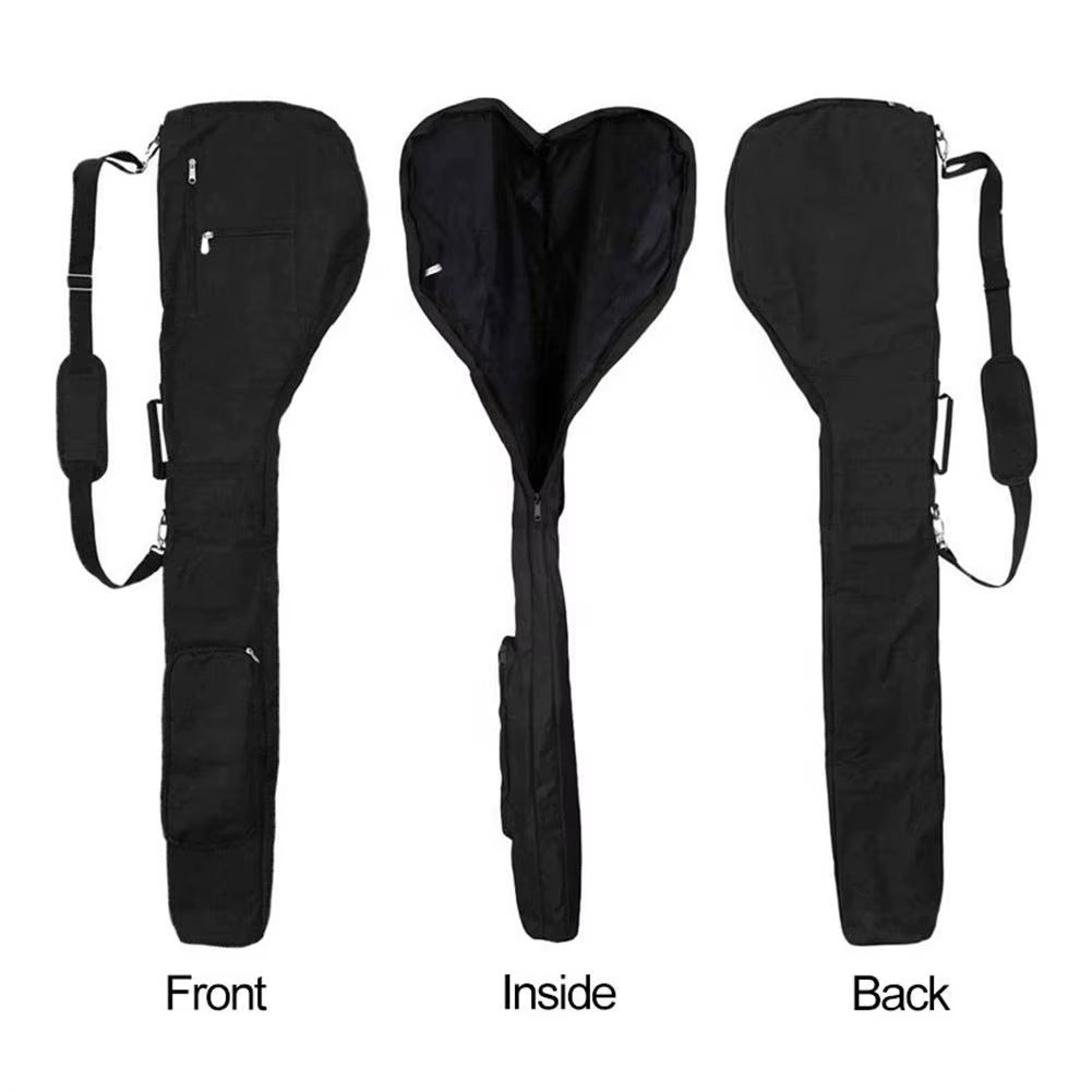 Golf Sunday Bag Golf Club Bag Mini Golf Bag Training Practice Golf Bag Travel Case Foldable Golf Bags for Men Women