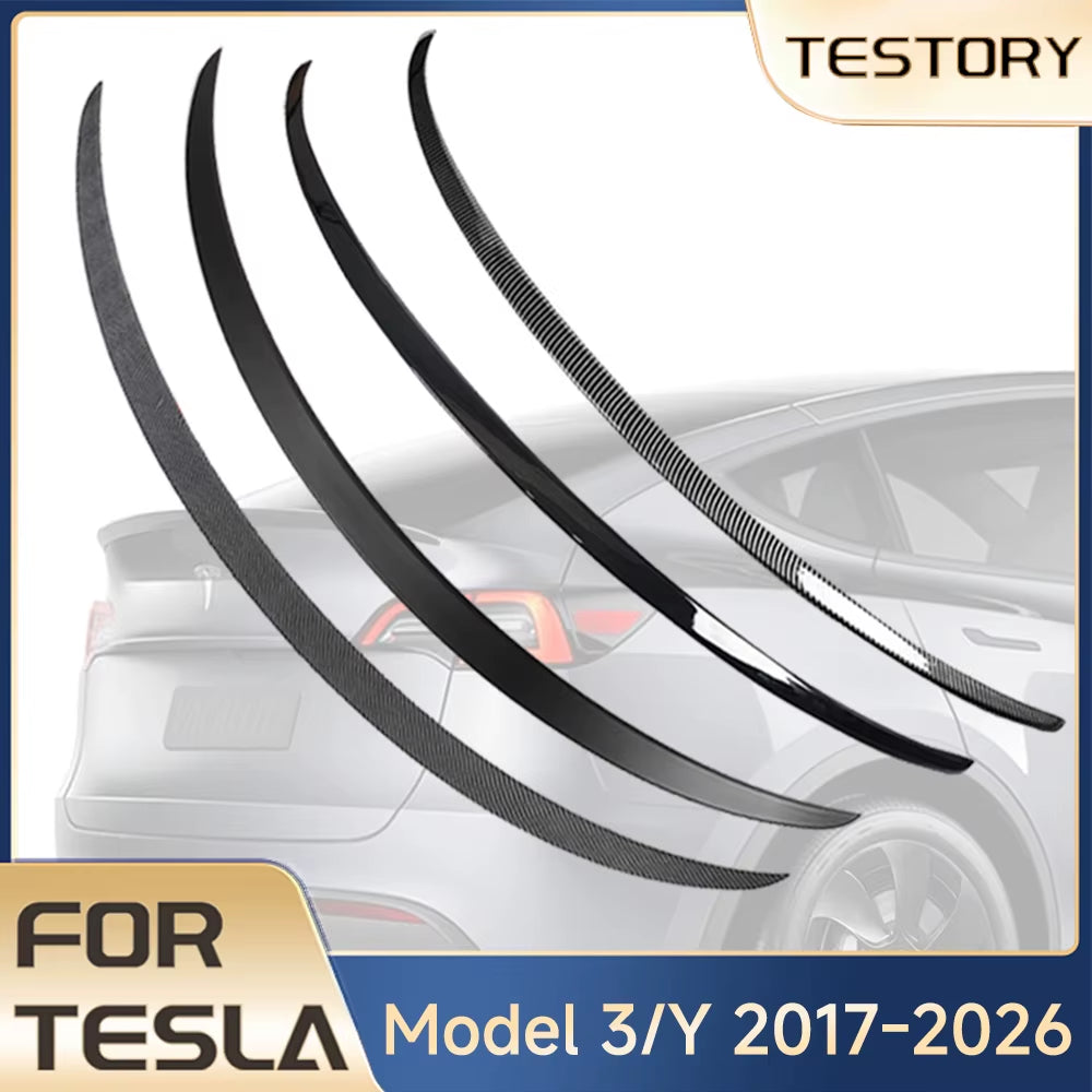 Spoiler for Tesla Model Y Juniper Accessories Spoilers Wings for Tesla Model 3 Highland Accessories 3/Y 2017-2026 ABS Material