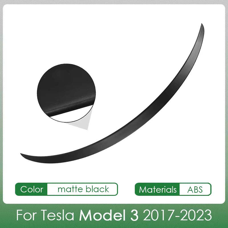 Spoiler for Tesla Model Y Juniper Accessories Spoilers Wings for Tesla Model 3 Highland Accessories 3/Y 2017-2026 ABS Material