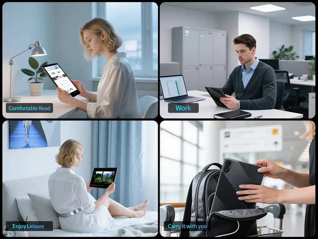 [Spring Glow Up]Pritom 10” New Tablet with Android 15: 5G Wifi, 12GB(3+9) RAM, 32GB+1TB Rom,6000Mah Battery – Perfect for Work and Play, Upgrade Your Tech, Long-Lasting Power, Versatile Device